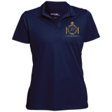 Taste of Passion Women's Micropique Tag-Free Flat-Knit Collar Polo