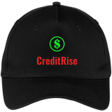 CreditRise Five Panel Twill Cap