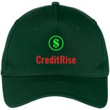 CreditRise Five Panel Twill Cap