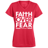 Faith Over Fear Ladies' Wicking T-Shirt