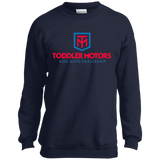 Toddler Motors Youth Crewneck Sweatshirt