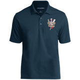 Vonty's Barbershop Dry Zone UV Micro-Mesh Polo