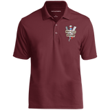 Vonty's Barbershop Dry Zone UV Micro-Mesh Polo