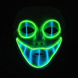 LED Wire Clown Mask