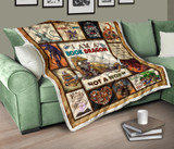 I Am A Book Dragon Quilt