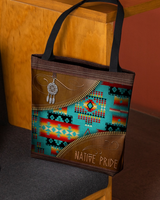 Native Pride, Native American Pattern Tote Bag
