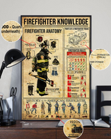Firefighter Knowledge Poster