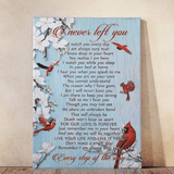 Cardinal, I Never Left You Poster