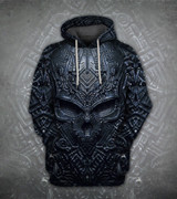 Skull Art 3D Hoodie