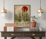 Come To The Woods For Here Is Rest Poster