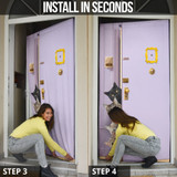 Cute Cats Door Cover
