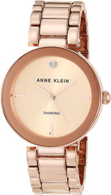 Anne Klein Women's Genuine Diamond Dial Bracelet Watch