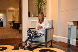 Designer Palazzo Pants - Midnight