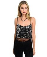 Razzle Dazzle Sequin Crop Top
