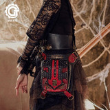 Punk Skull Leg Bag