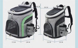 Dog Bag Breathable Dog Backpack Large Capacity Cat Carrying Bag Portable Outdoor Travel Pet Carrier L