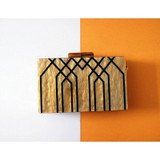Deco Marble Acrylic Box Bag