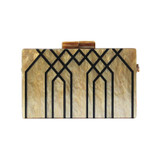 Deco Marble Acrylic Box Bag