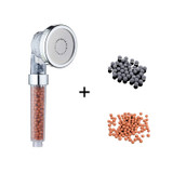 VIP Link 3 Function Adjustable Jetting Shower Head Bathroom High Pressure Water Handheld Saving Filter SPA Shower Heads With Box