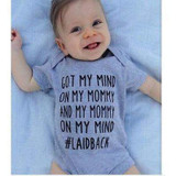 Got My Mind On Mommy Onesie Got My Mind On Mommy Onesie
