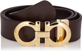 SALVATORE FERRAGAMO Men's Reversible/Adjustable Belt-675542