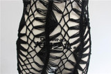 Sexy Hollow Out Knit Tassel Swimwear Beach Bikini Cover Up