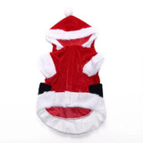 Reindeer Santa Claus Pet Dog Xmas Puppy ClothesCostume