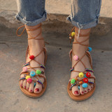 New Bohemia Summer Strap Flat Women Sandals