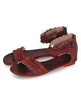 2018 New Open Toe Flat Sandals Shoes