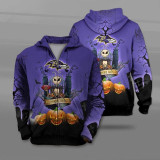 Baltimore Ravens Halloween Zipper Hoodie Baltimore Ravens Halloween Zipper Hoodie