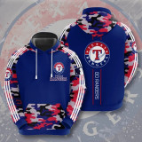 Texas Rangers Casual Camouflage Hoodie