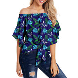 Charlotte Hornets Women Strapless Shirt