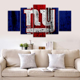 New York Giants Rough Look Canvas