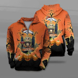 Denver Broncos Halloween Zipper Hoodie Denver Broncos Halloween Zipper Hoodie