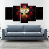 Texas Tech Red Raiders Football Aluminate Canvas