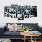 Michigan State Spartans Football Team Up Canvas