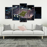 Michigan State Spartans Football Stadium Canvas 6