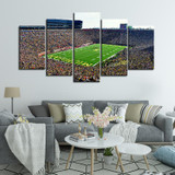 Michigan Wolverines Football Stadium Canvas 4
