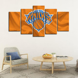 New York Knicks Fabric Look Canvas 1