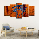 New York Knicks Rough Look Canvas