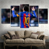 Lionel Messi FC Barcelona Wall Canvas