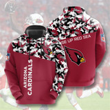 Arizona Cardinals Camouflage Casual Hoodie