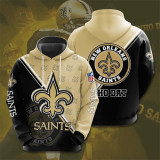 New Orleans Saints Dense Ring Casual Hoodie