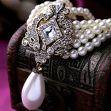 Elegant Multilayer Pearl Necklace