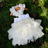Dog Wedding Dress White Quality Dog Tutu Dresses Fashion