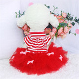 2016 Newest Style Dog Dresses Summer Small Dog Cute Tutu Skirt Breathable Cotton