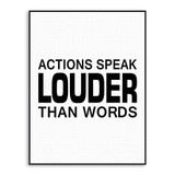 Modern Minimalist Black White Motivational Typography Quote A4 Poster Print Wall Art Living Room Decor Canvas Painting