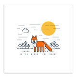 Nordic Cartoon Animals Giraffe Lion Art Prints Poster Kawaii Nursery Wall Picture Canvas Painting No Frame Kids Room Home Decor