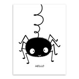 Kawaii Animals Art Print Poster Modern Nordic Mini Cute Nursery Wall Pictures Kids Baby Room Home Decor Canvas Painting No Frame
