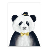 Nordic Kawaii Animals Lion Bear Panda A4 A3 Art Prints Poster Nursery Wall Picture Canvas Painting Kids Room Home Decor No Frame Nordic Kawaii Animals Lion Bear Panda A4 A3 Art Prints Poster Nursery Wall Picture Canvas Painting Kids Room Home Decor No Frame